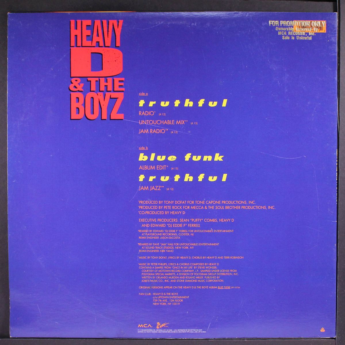 truthful by HEAVY D & THE BOYZ