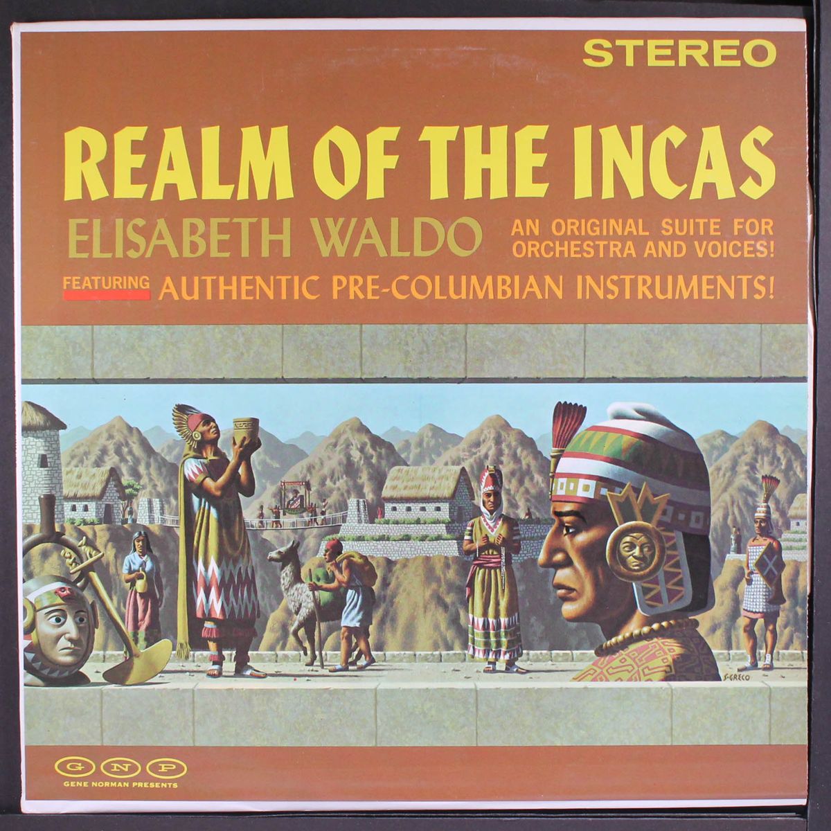 realm of the incas by ELISABETH WALDO