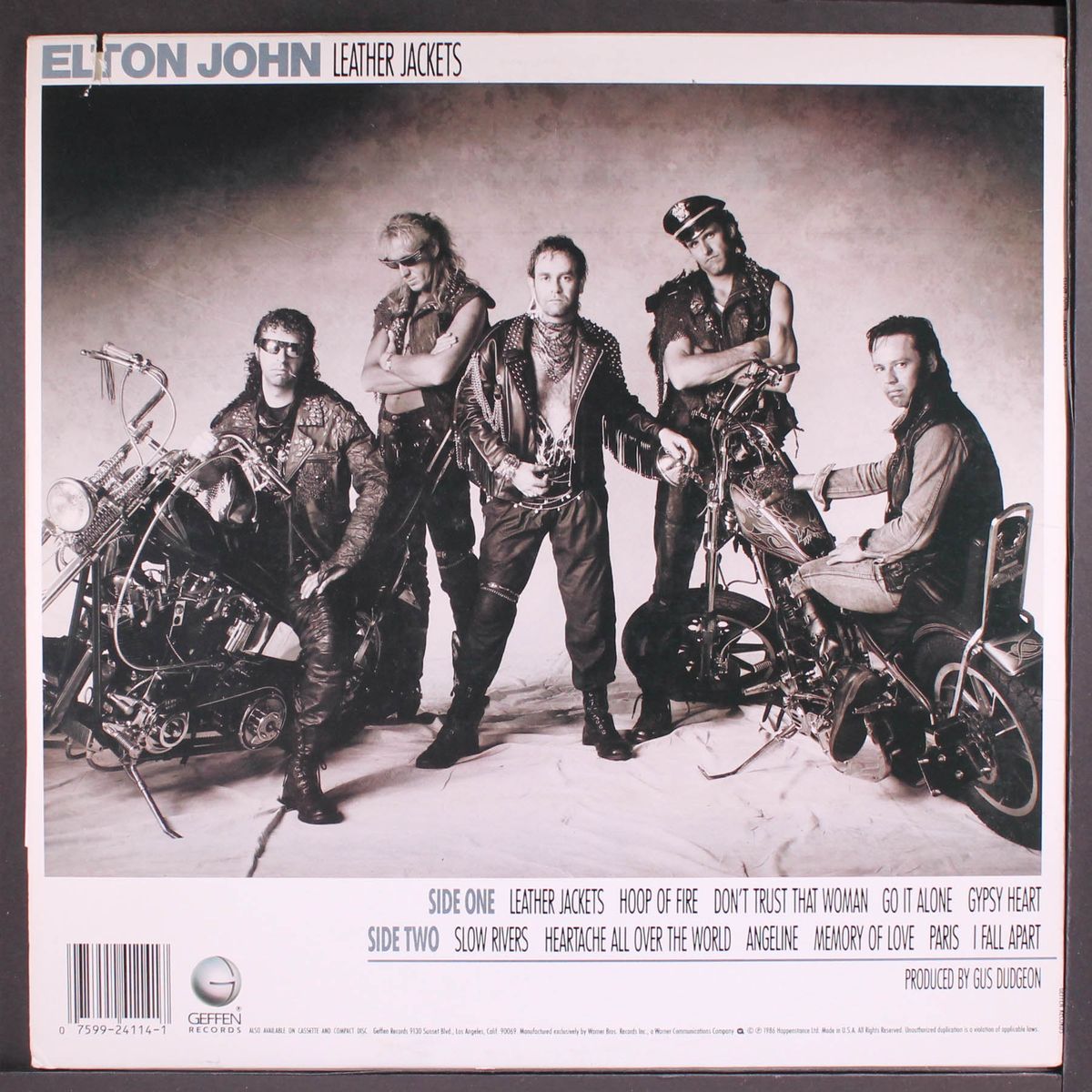 leather jackets by ELTON JOHN