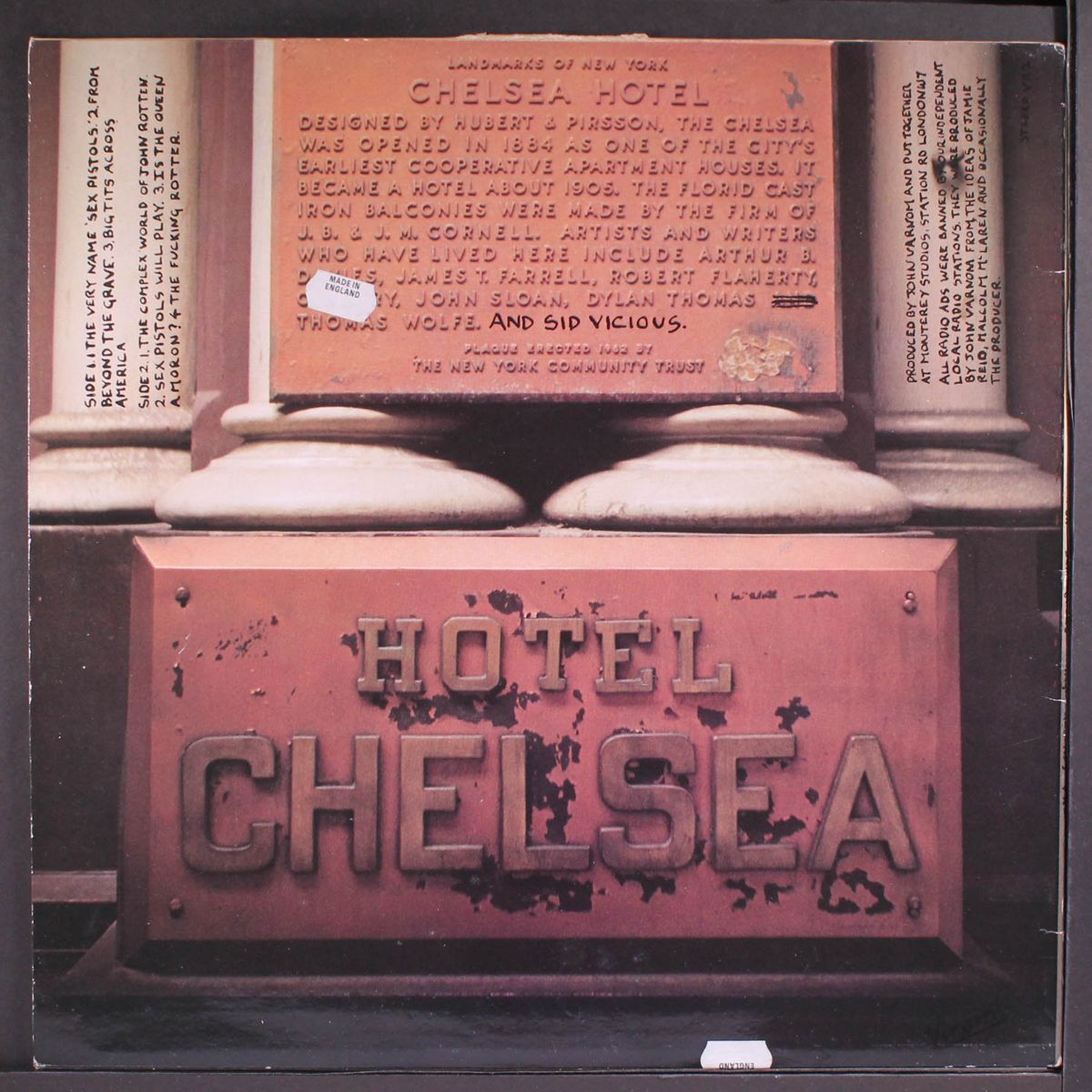 some product carri on by SEX PISTOLS