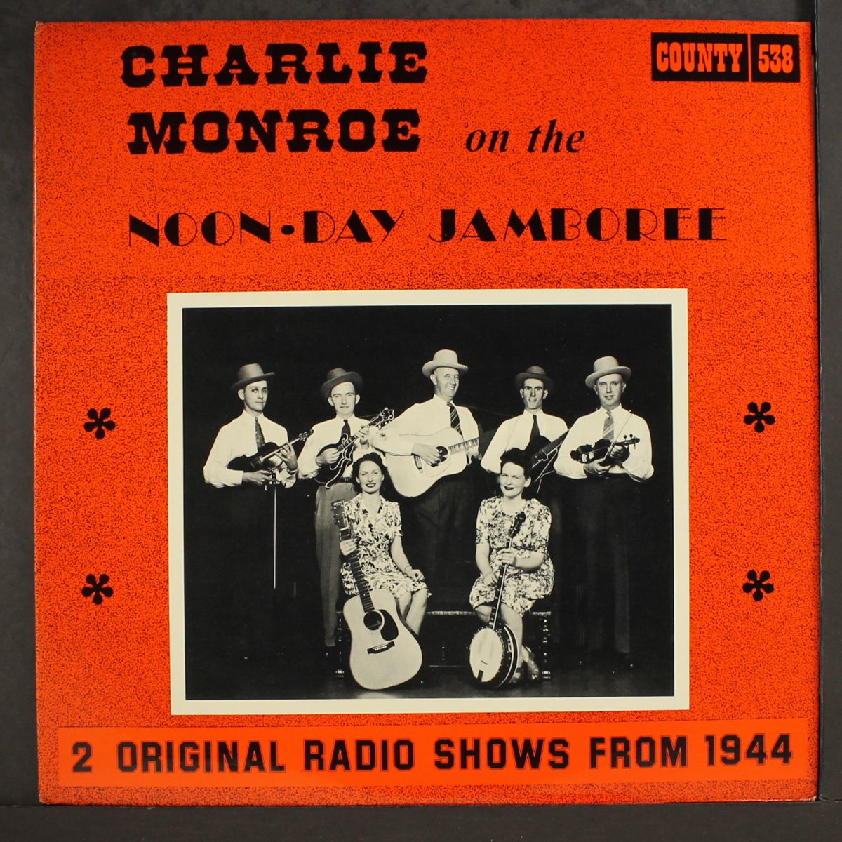 on the noon-day jamboree, 1944 by CHARLIE MONROE