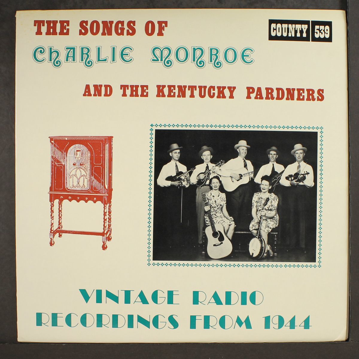 vintage radio recordings from 1944 by CHARLIE MONROE