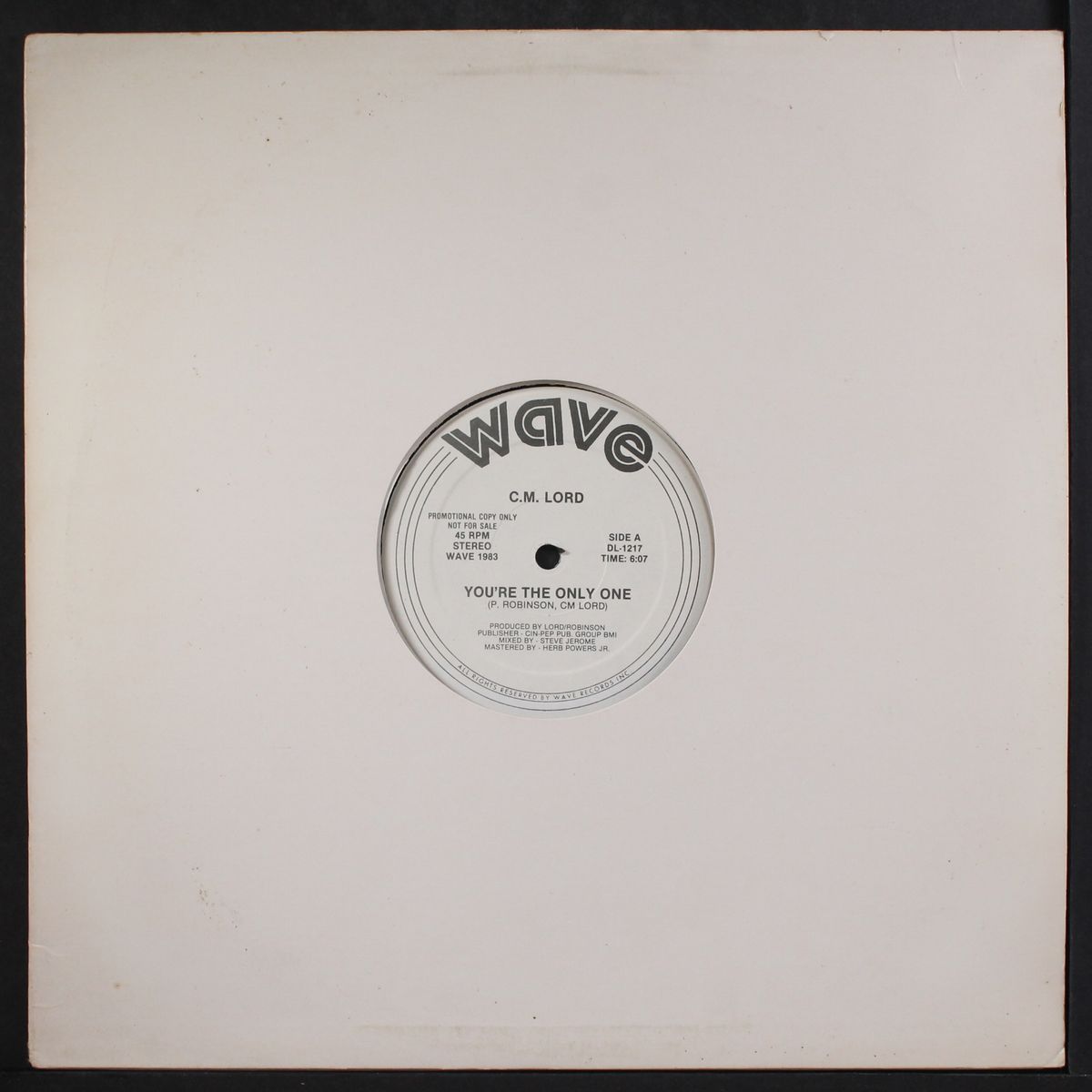 you're the only one / instro by C.M. LORD