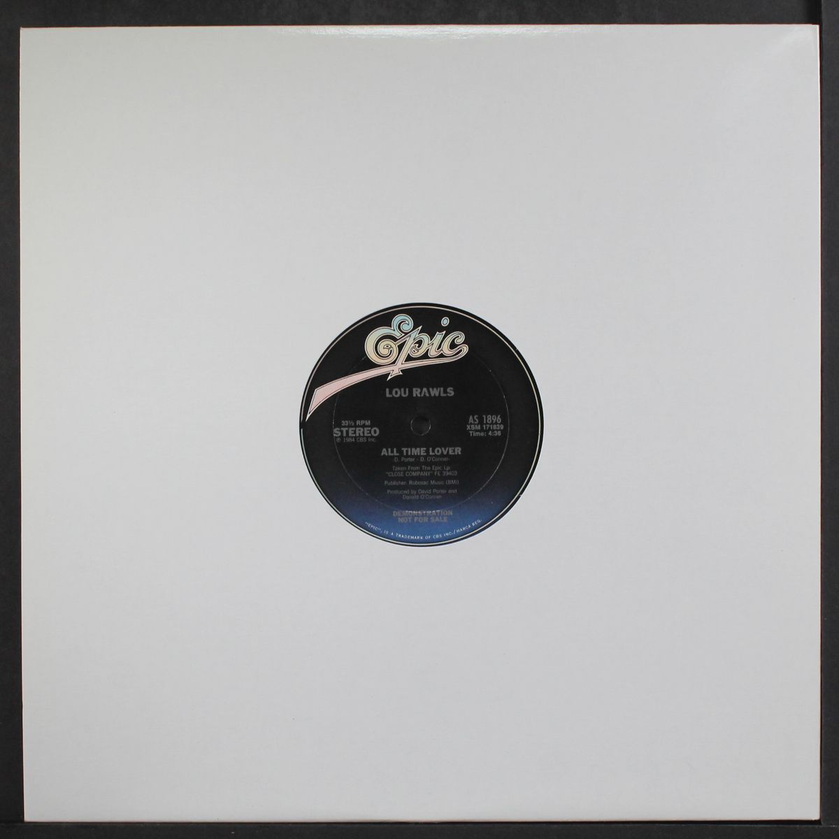 all time lover by LOU RAWLS