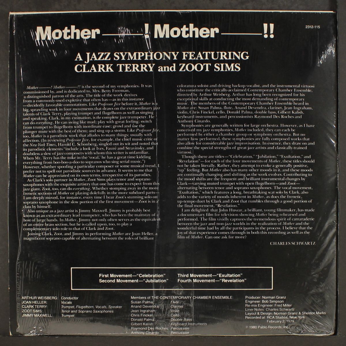mother! mother! by CLARK TERRY & ZOOT SIMS