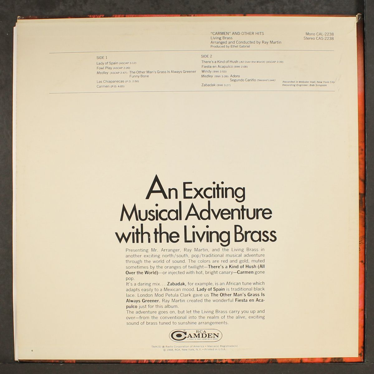 carmen by LIVING BRASS