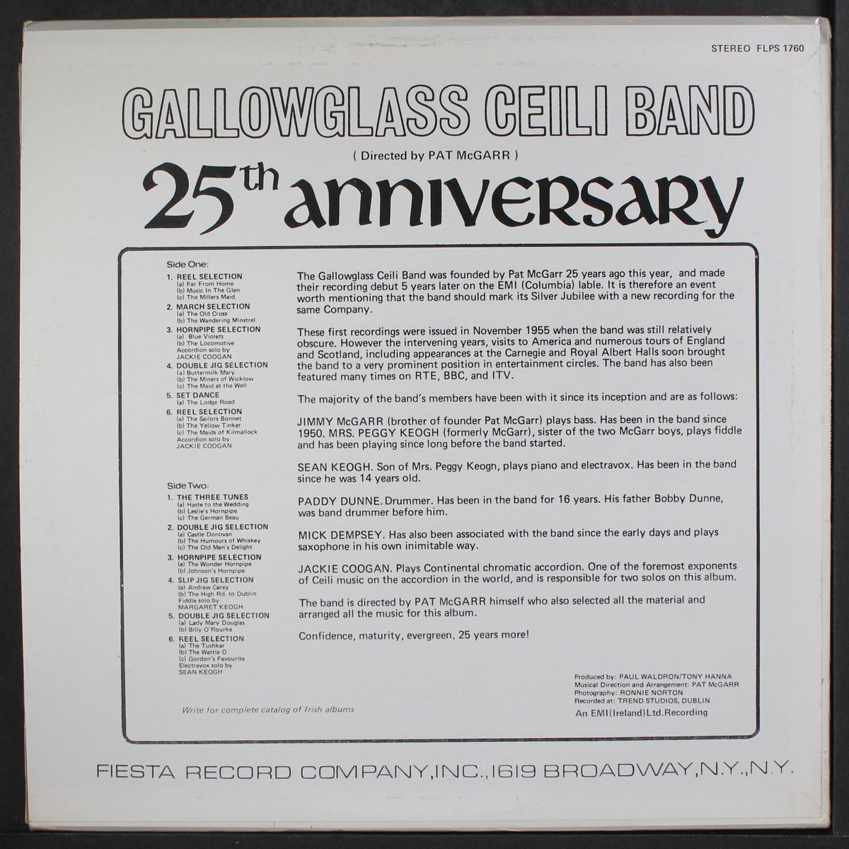 25th anniversary by GALLOWGLASS CEILI BAND