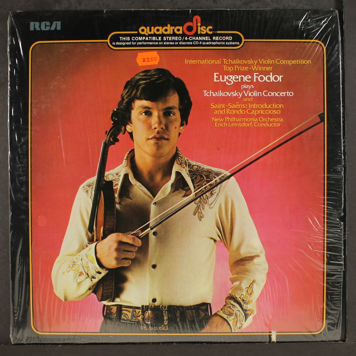 tchaikovsky: violin concerto / saint-saens: introduction and rondo cap by EUGENE FODOR