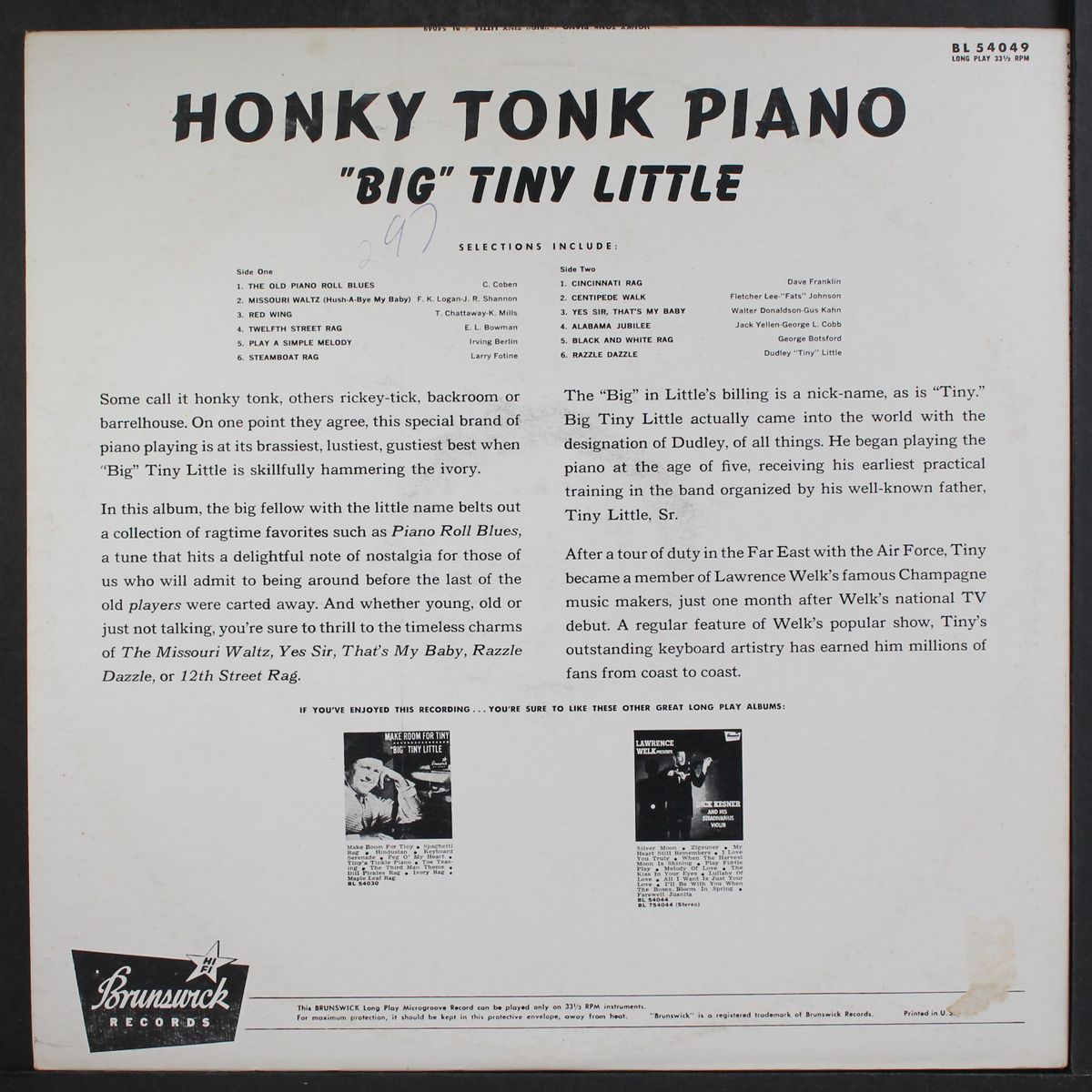 honky tonk piano by BIG TINY LITTLE