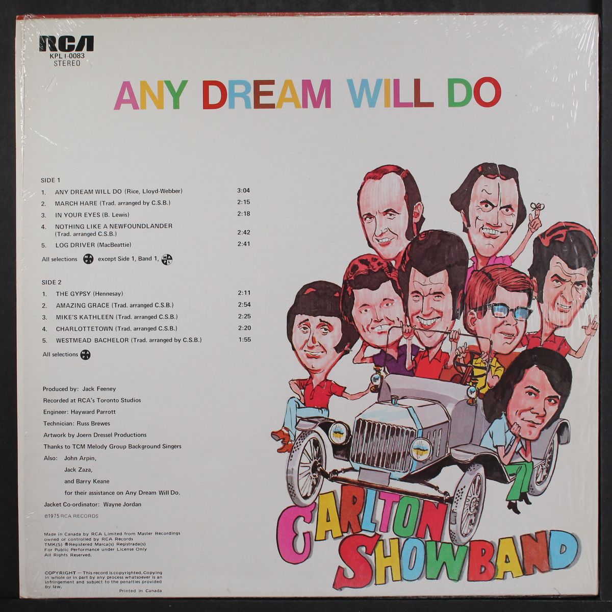 any dream will do by CARLTON SHOWBAND