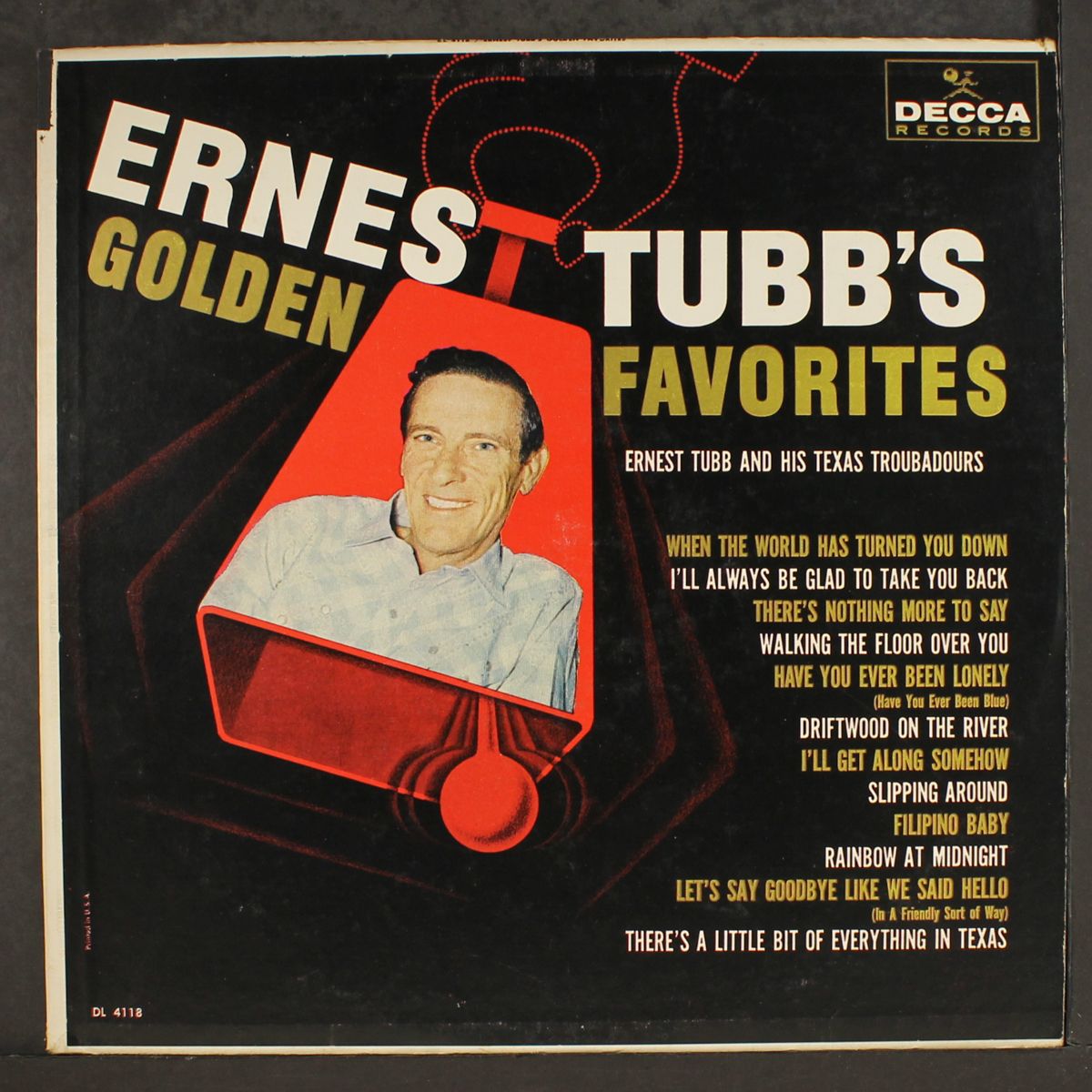 golden favorites by ERNEST TUBB
