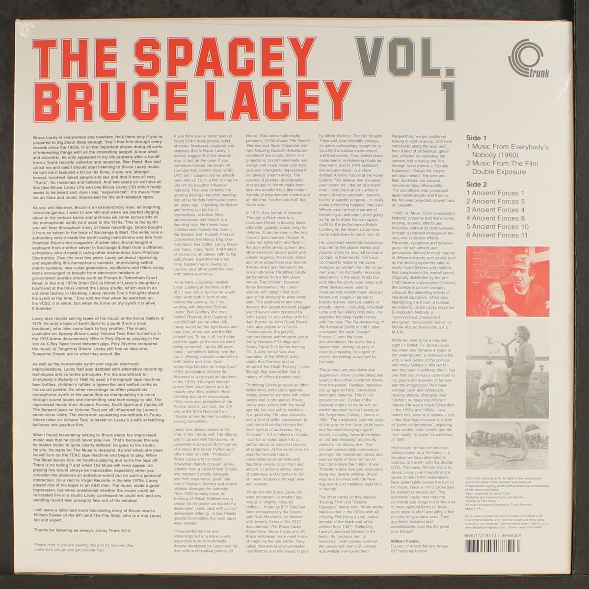 the spacey bruce lacey vol. 1 by BRUCE LACEY