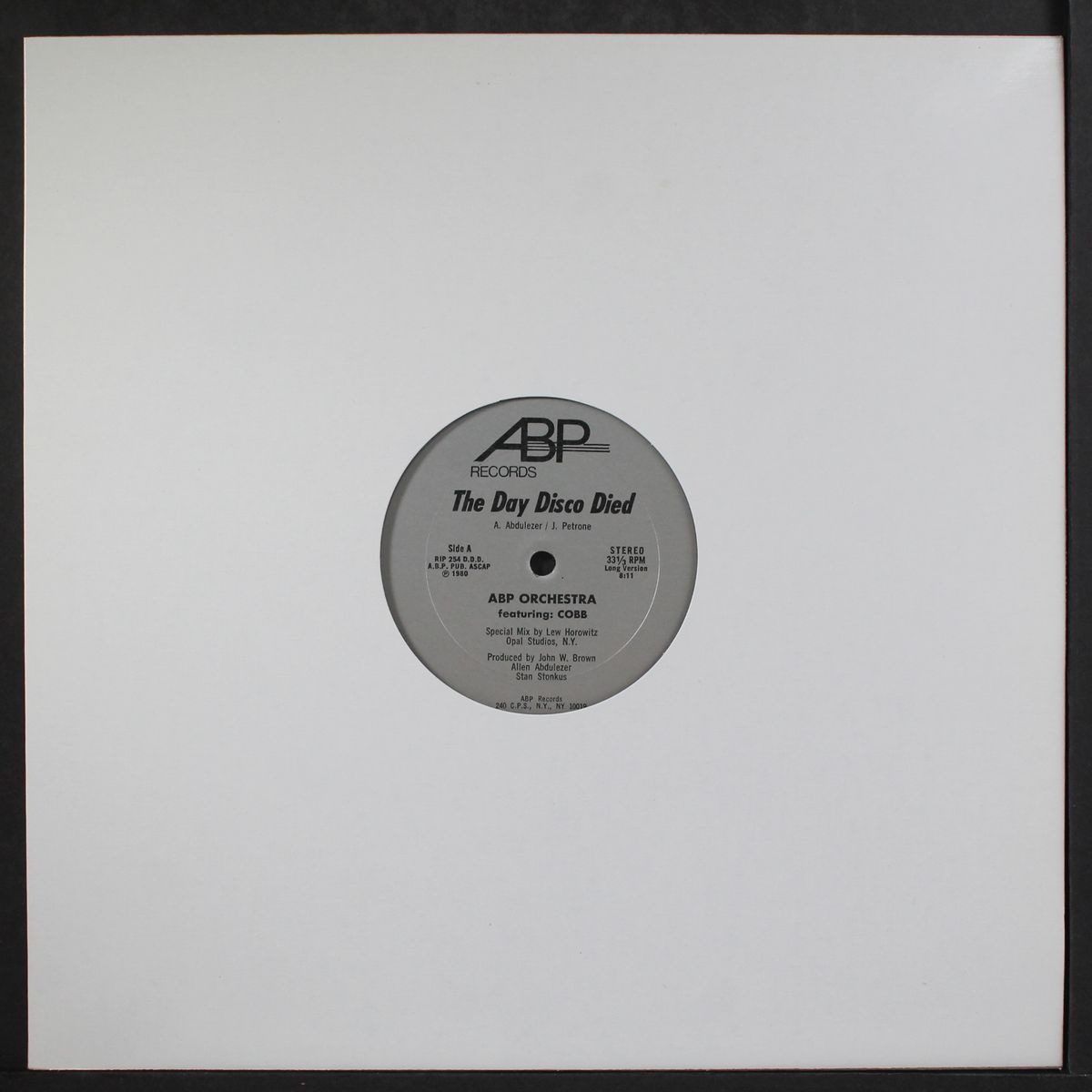 the day disco died/short by ABP ORCHESTRA