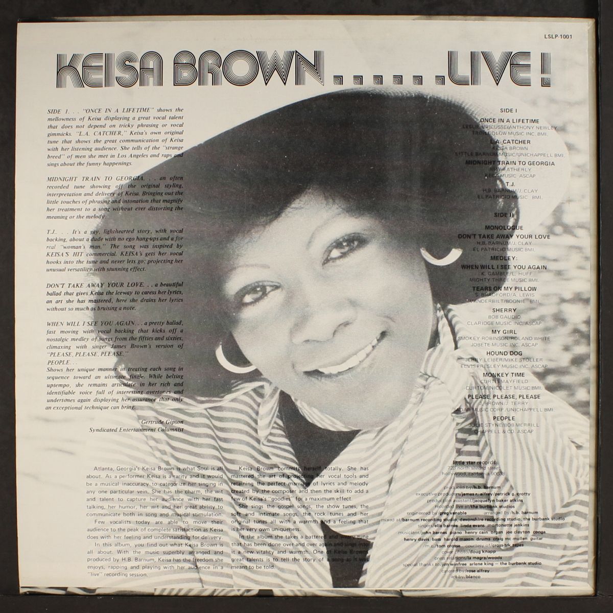 live! by KEISA BROWN