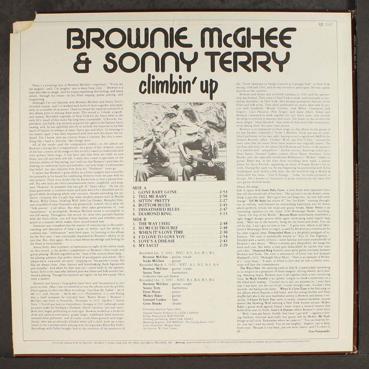 climbin' up by BROWNIE MCGHEE & SONNY TERRY