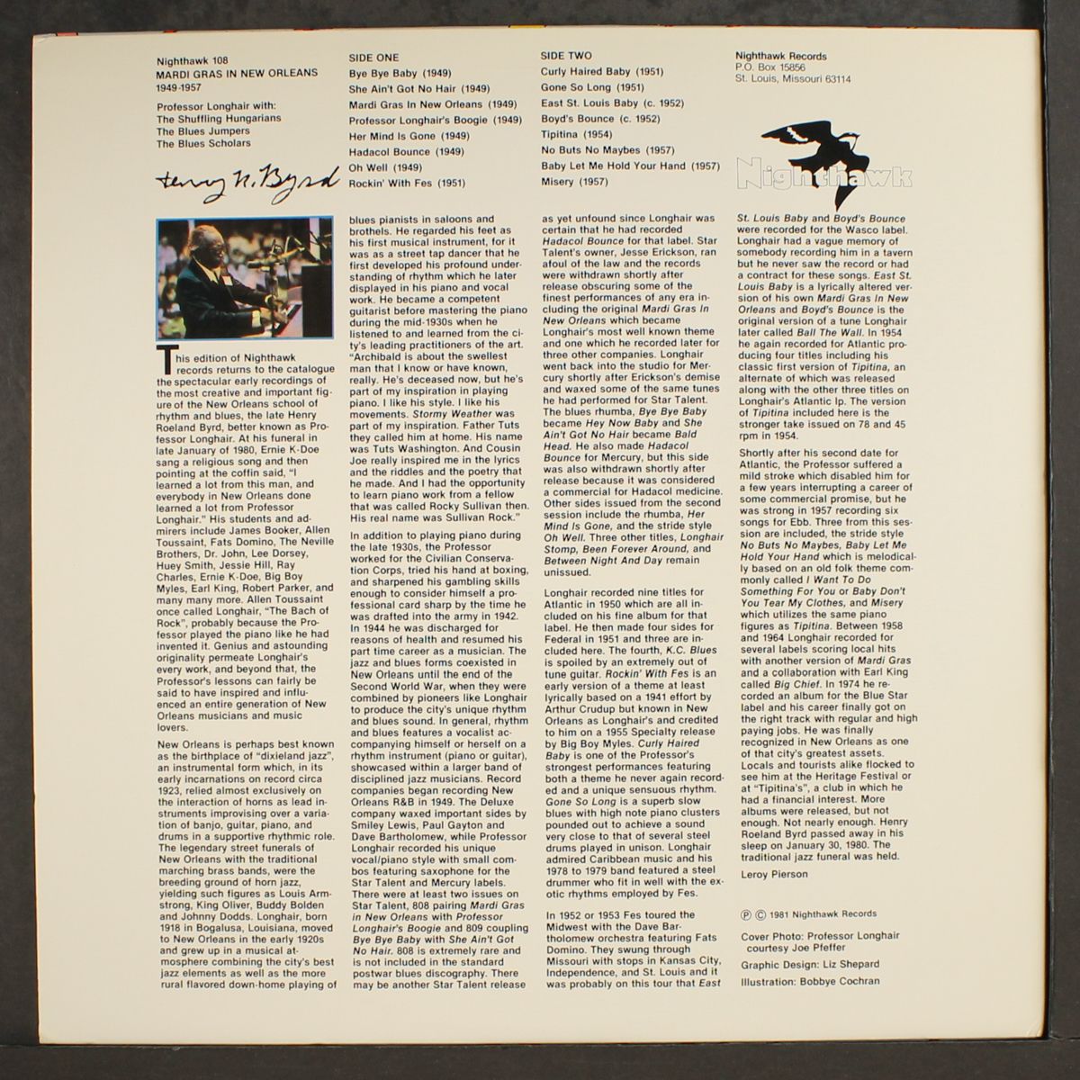 mardi gras in new orleans by PROFESSOR LONGHAIR
