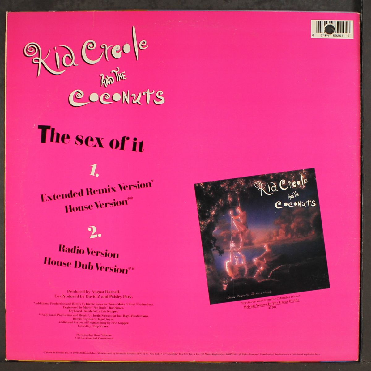 the sex of it by KID CREOLE & COCONUTS