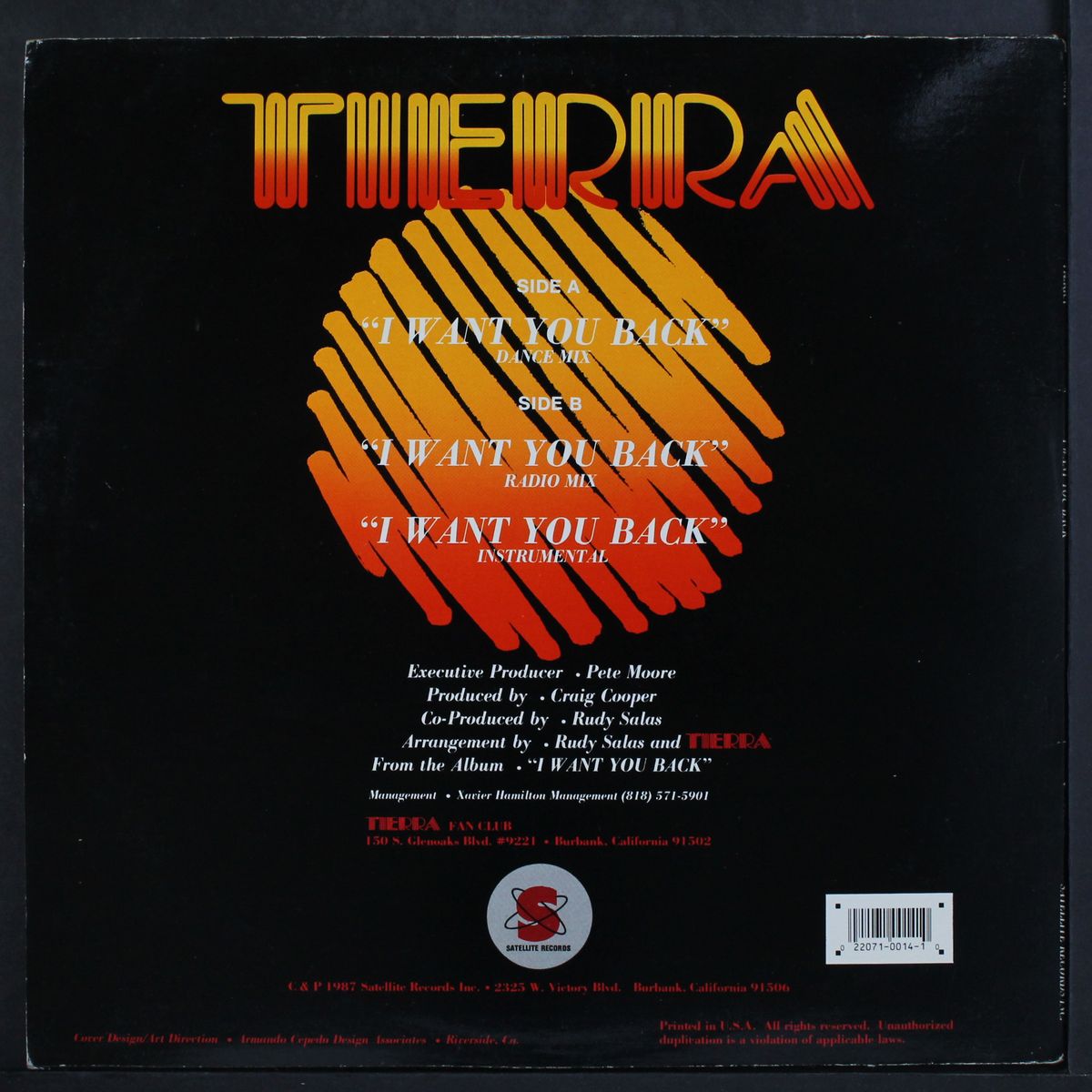 i want you back by TIERRA