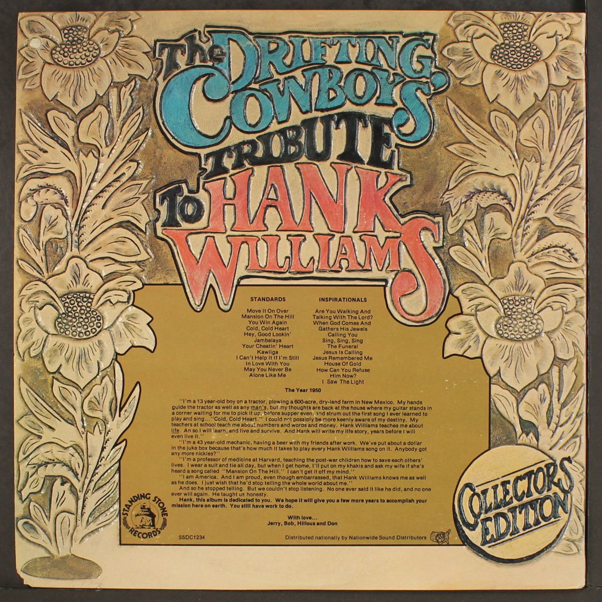 tribute to hank williams by DRIFTING COWBOYS