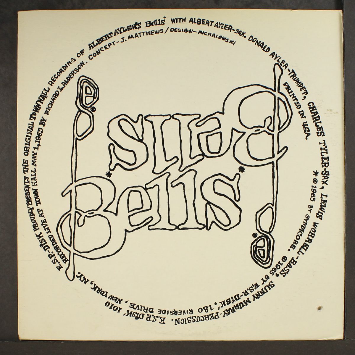 bells by ALBERT AYLER