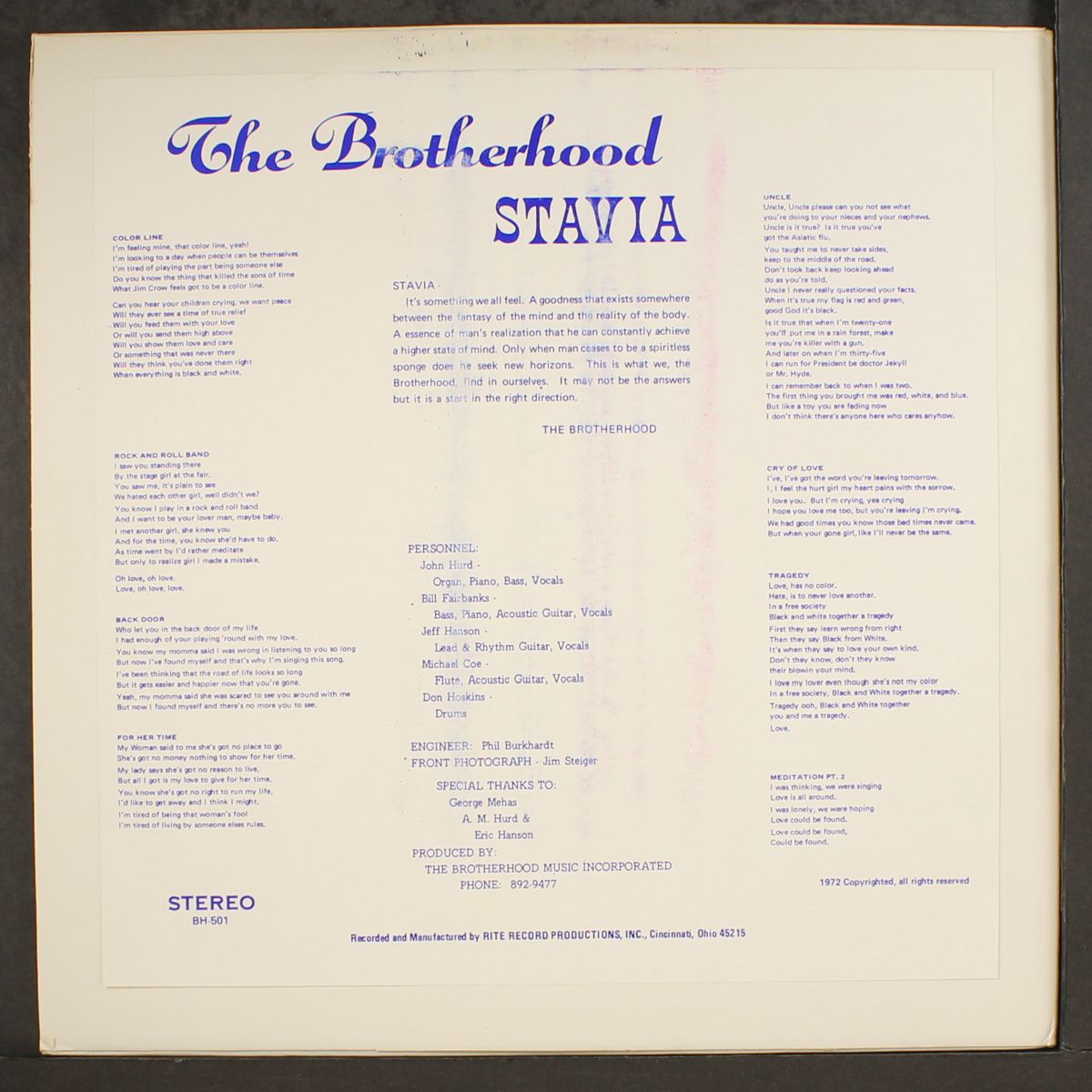 stavia by BROTHERHOOD