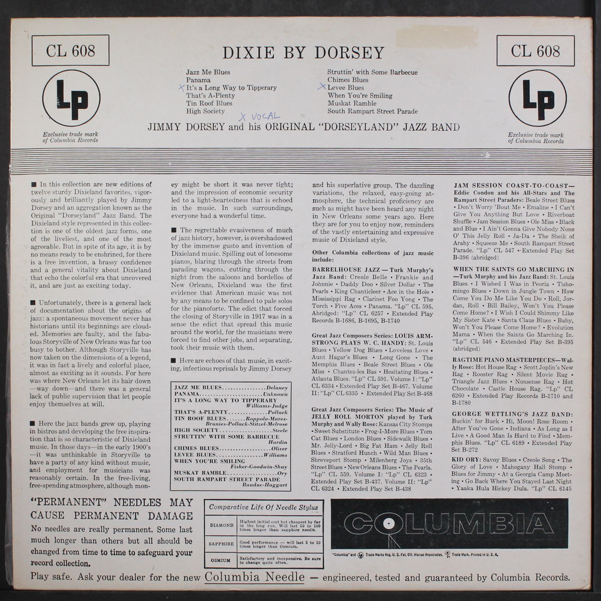 dixie by dorsey by JIMMY DORSEY