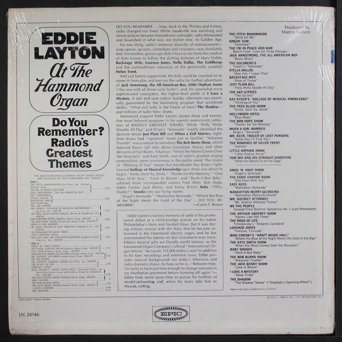 do you remember? by EDDIE LAYTON