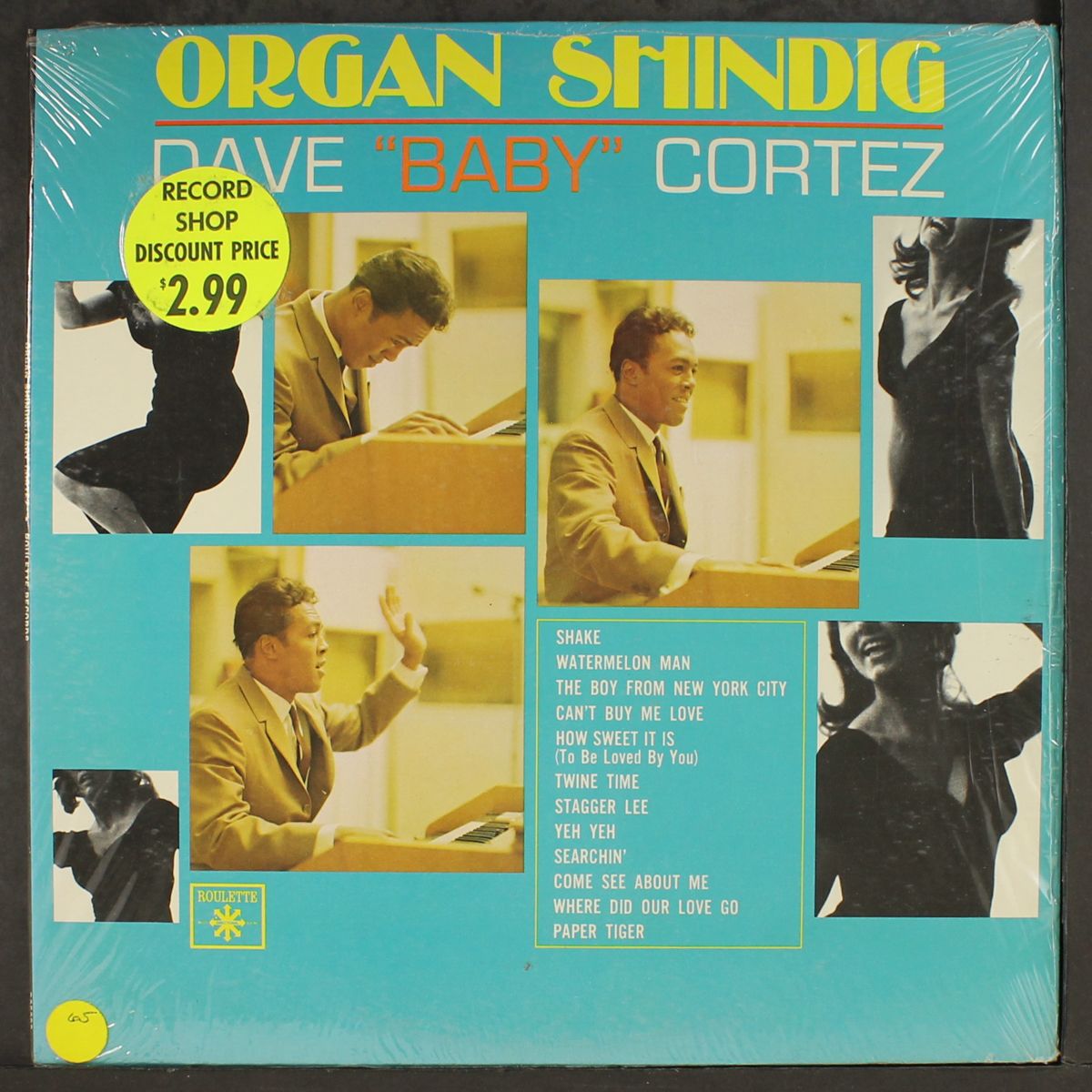 organ shindig by DAVE 'BABY' CORTEZ