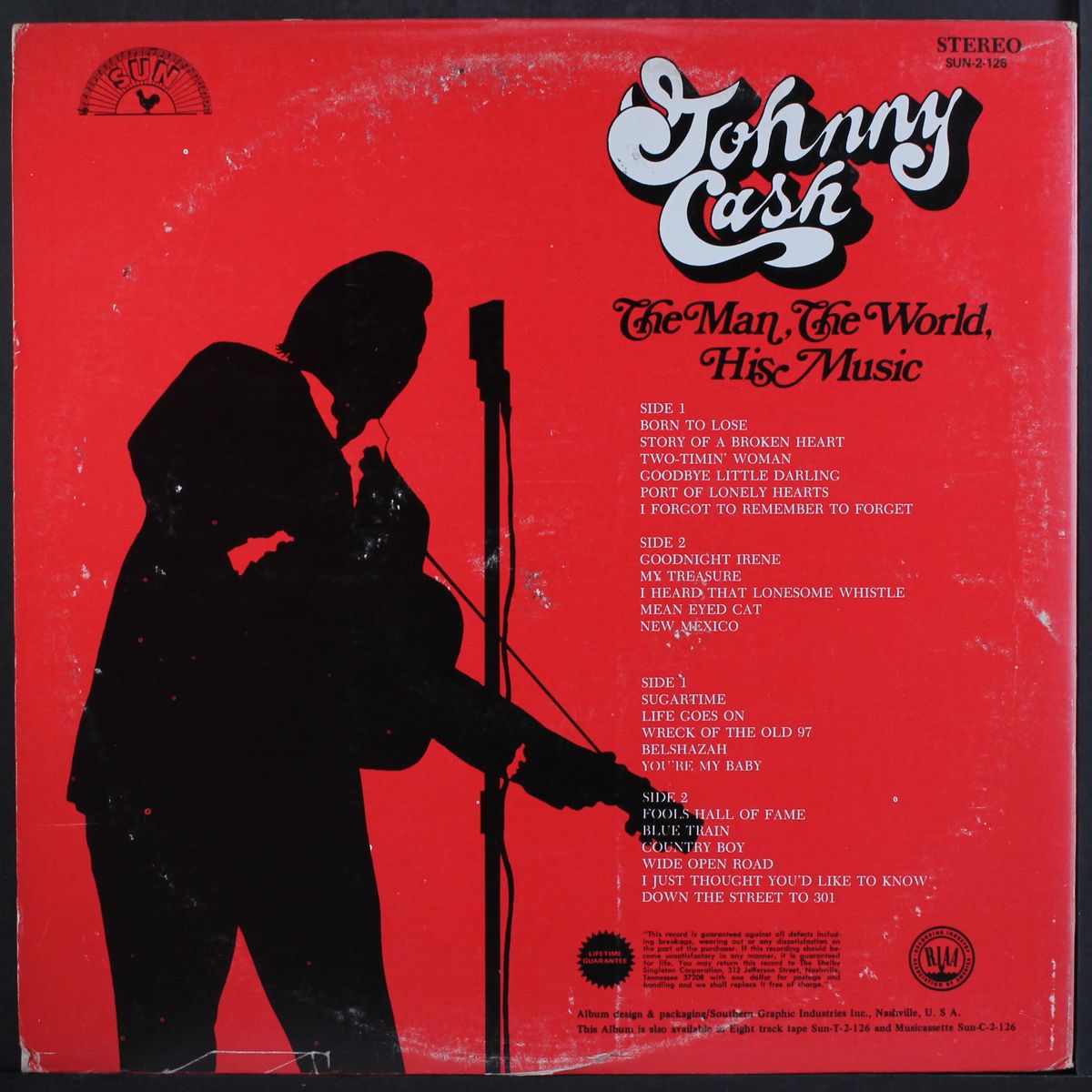 the man, the world, his music by JOHNNY CASH