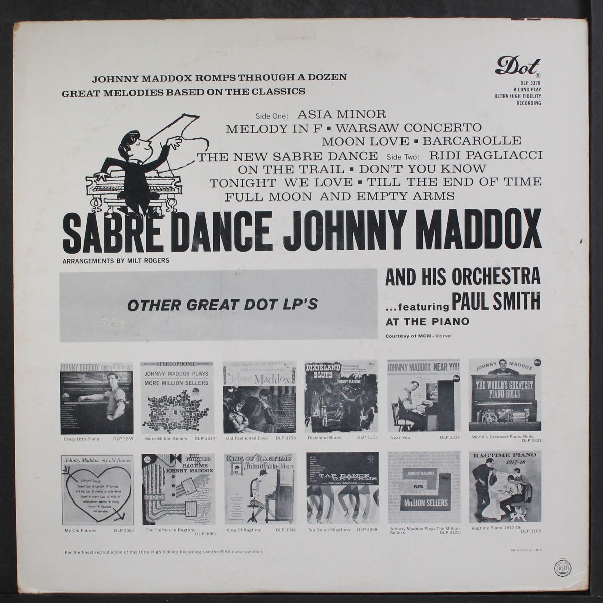sabre dance by JOHNNY MADDOX