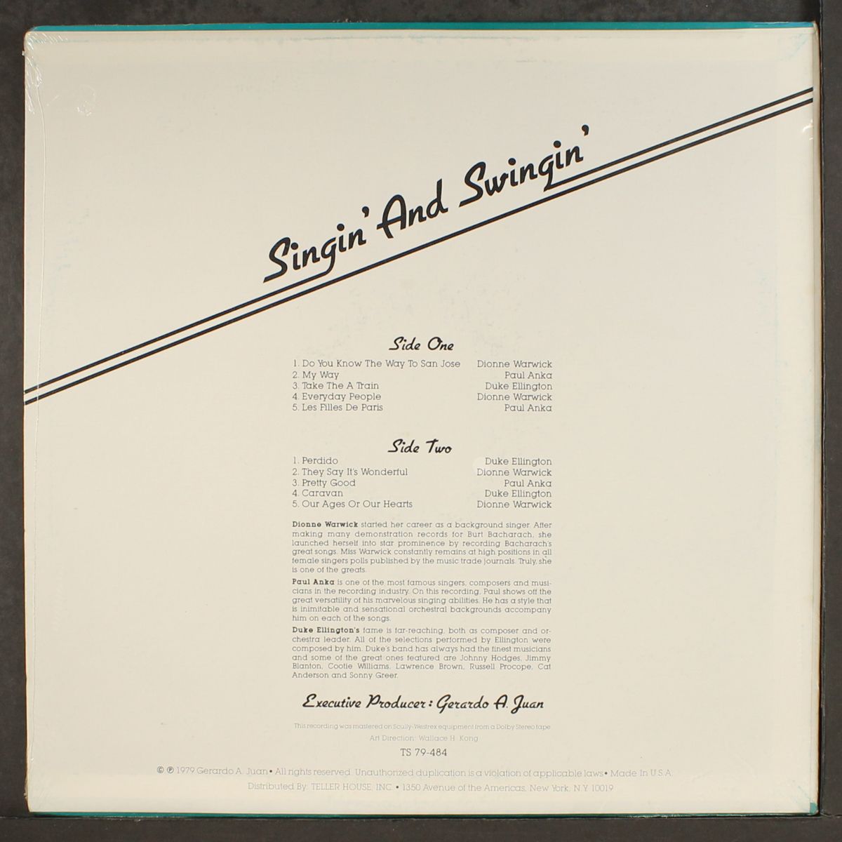 singin and swingin by DIONNE WARWICK