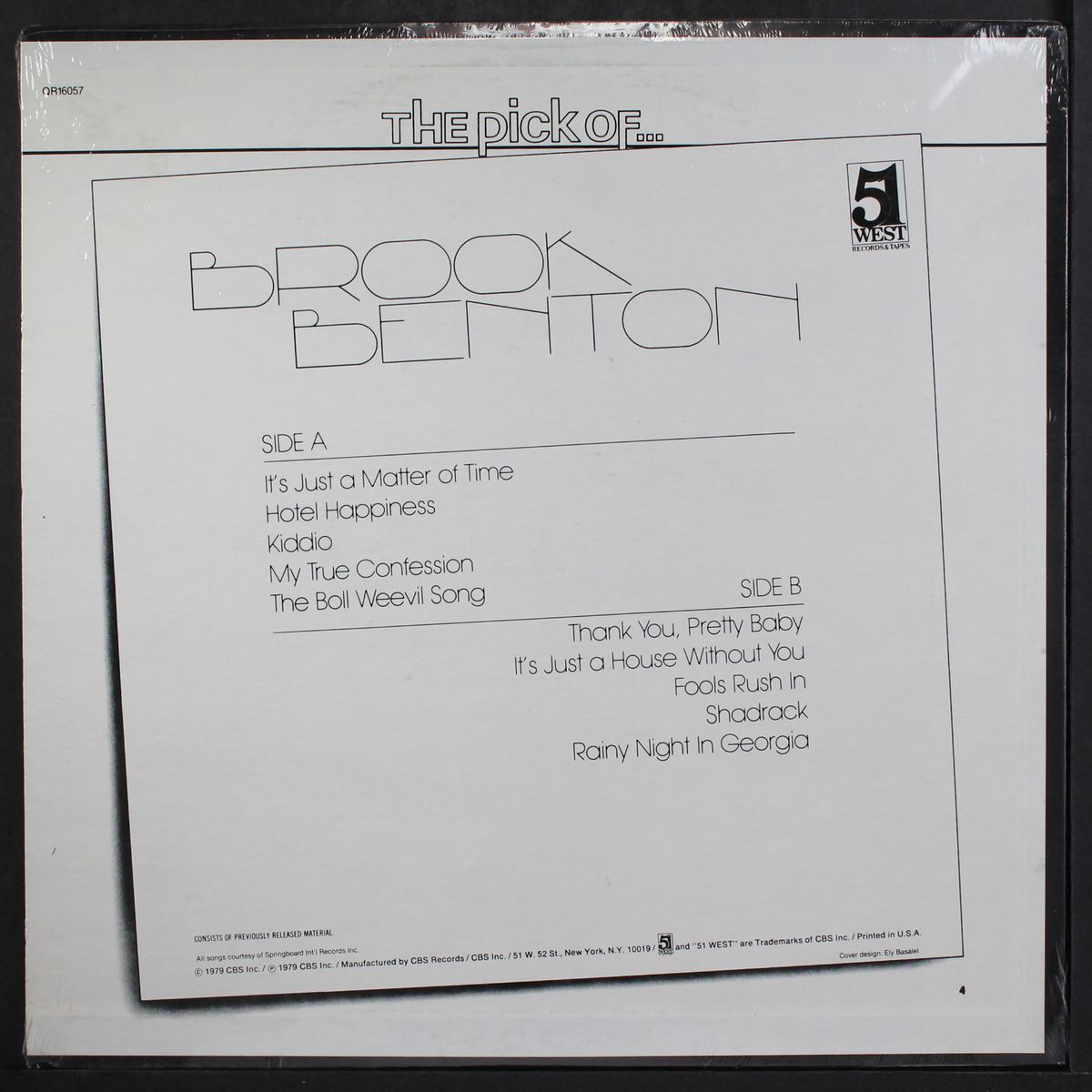the pick of... by BROOK BENTON