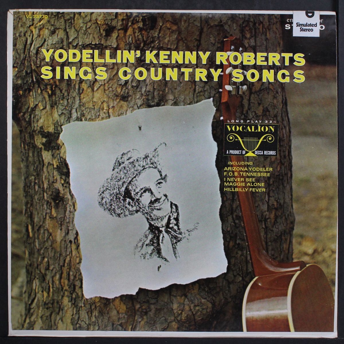 sings country songs by YODELLIN' KENNY ROBERTS