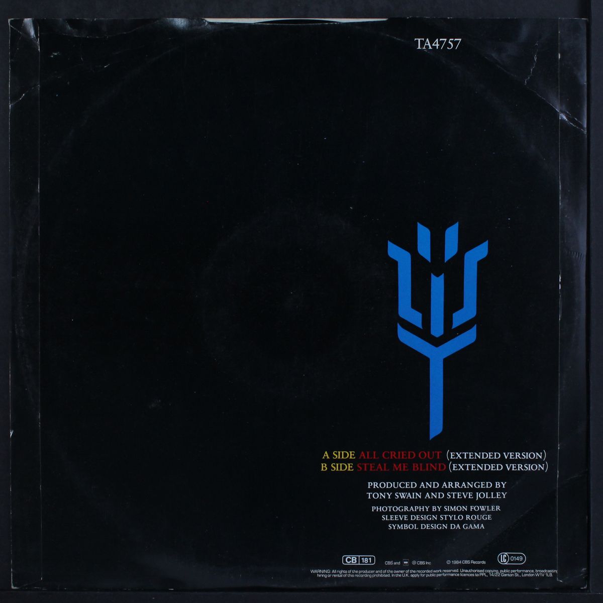 all cried out by ALISON MOYET