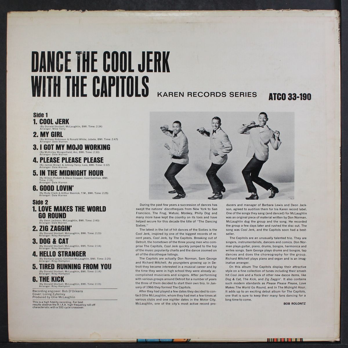 dance the cool jerk by CAPITOLS