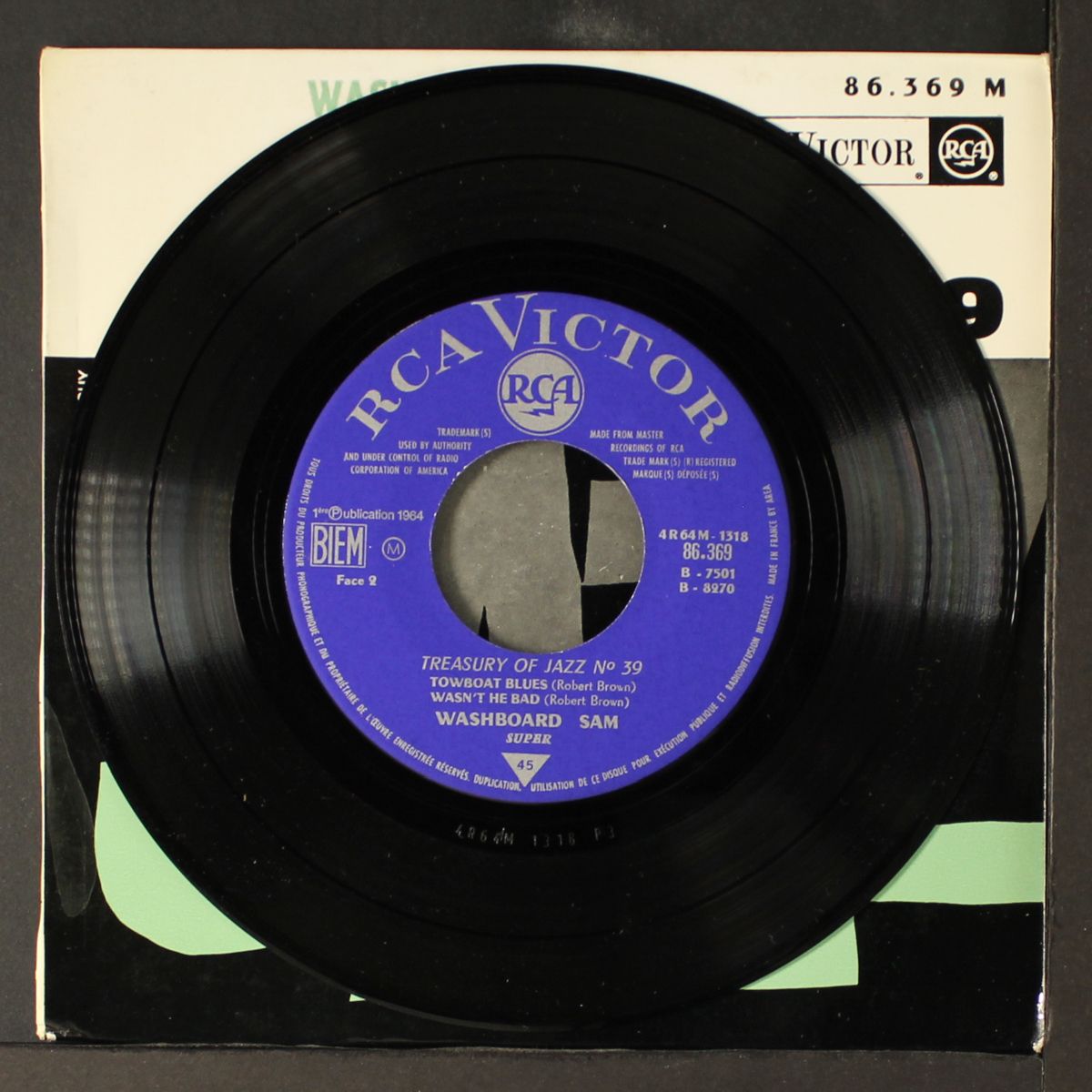 treasury of jazz 39 by WASHBOARD SAM