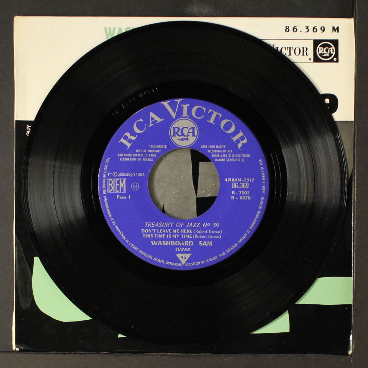 treasury of jazz 39 by WASHBOARD SAM