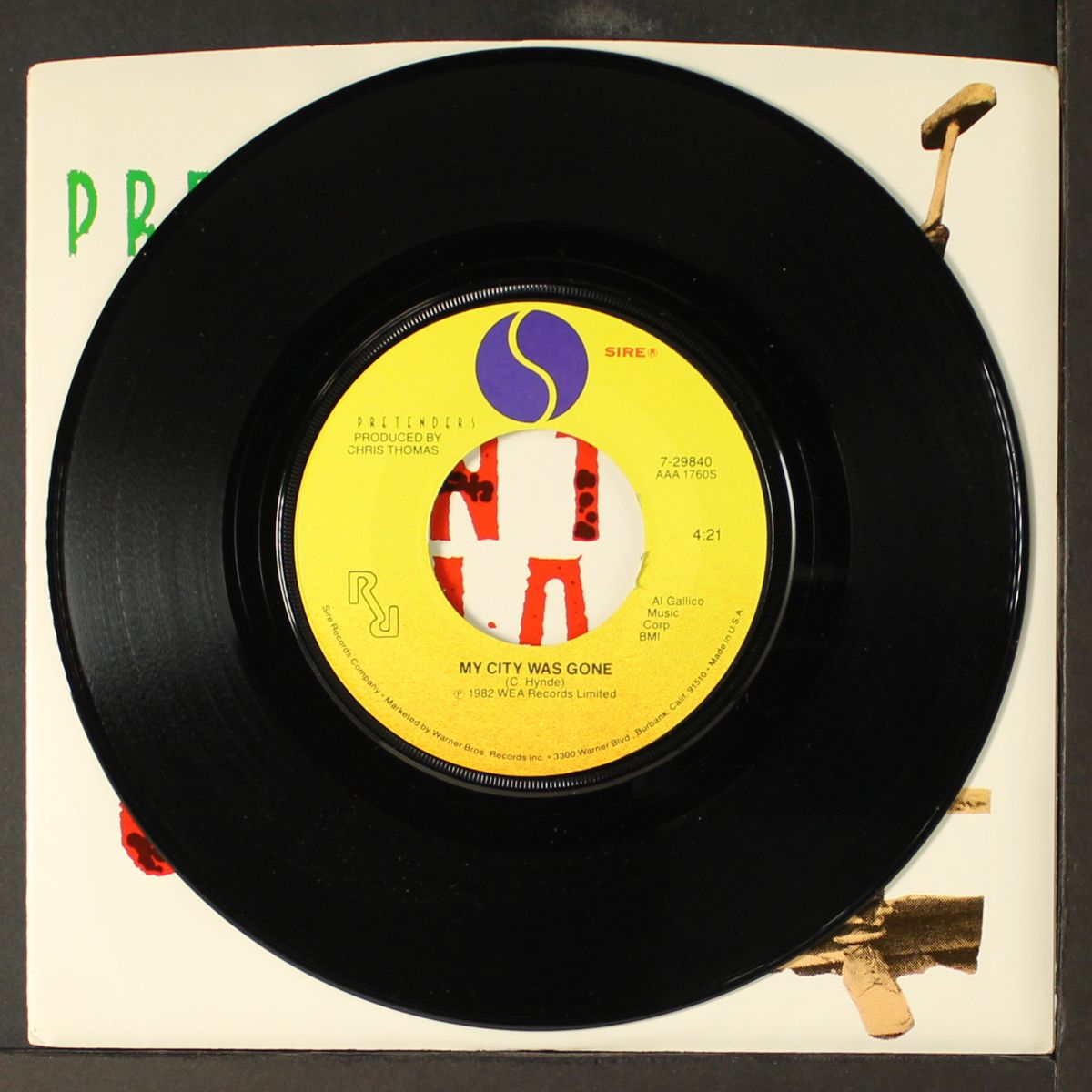 back on the chain gang by PRETENDERS