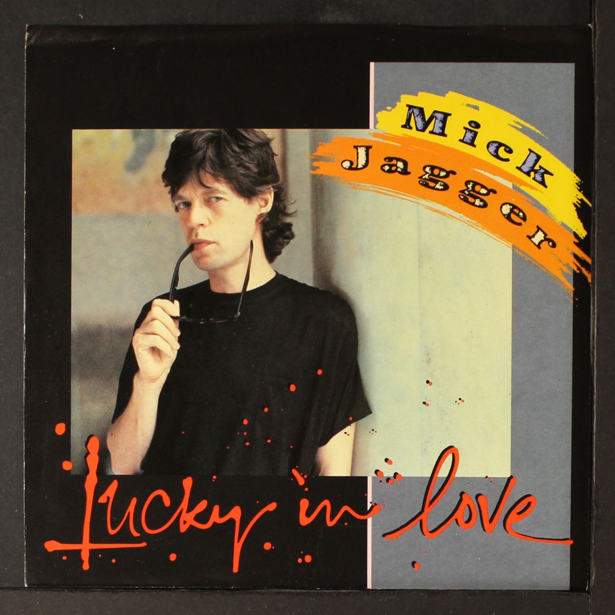 lucky in love / running out of luck by MICK JAGGER
