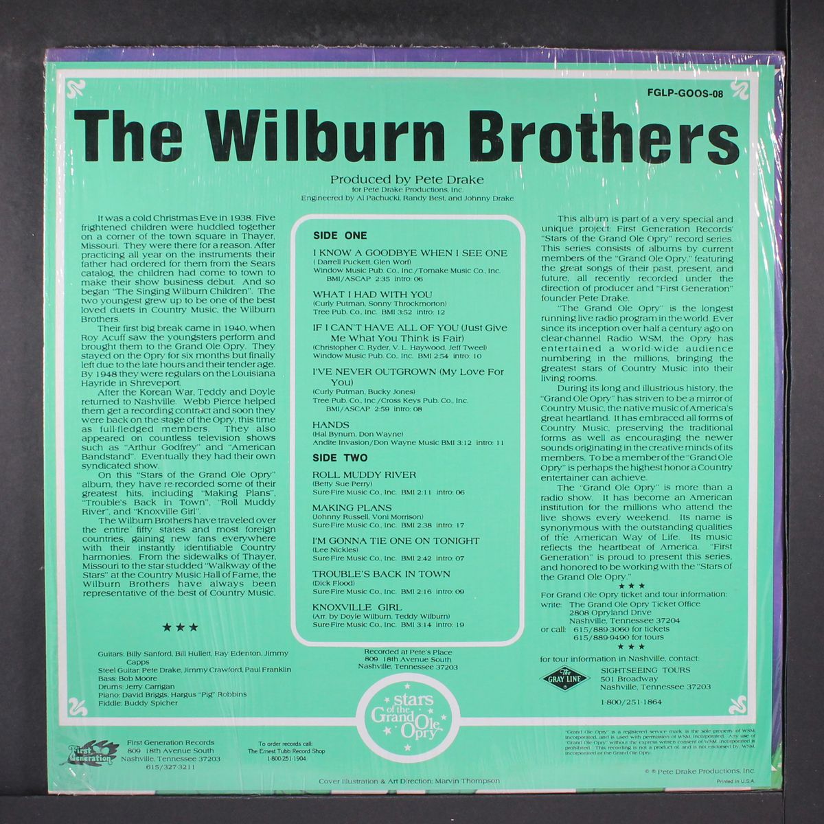 stars of the grand ole opry by WILBURN BROTHERS