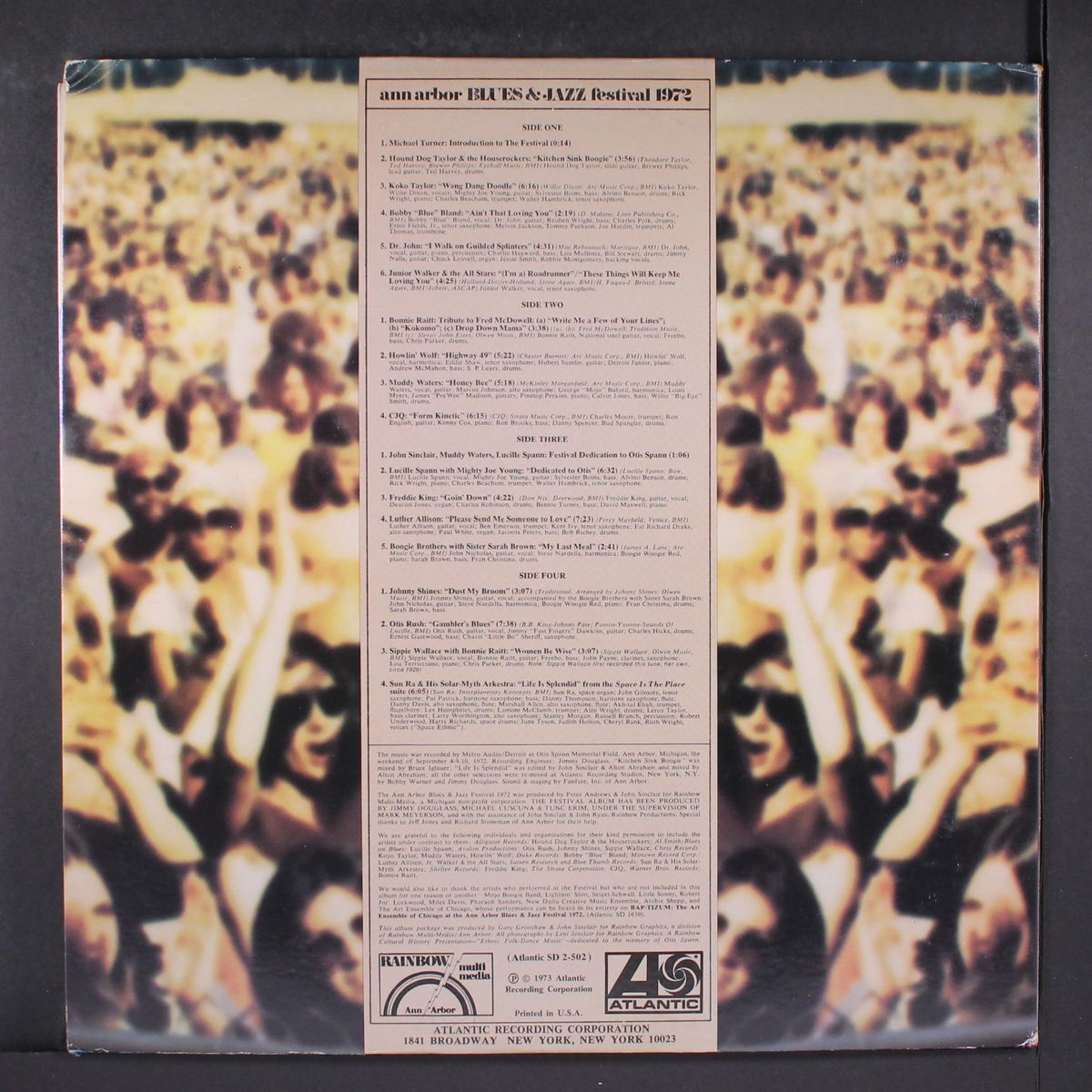 ann arbor blues & jazz fest 1972 by VARIOUS