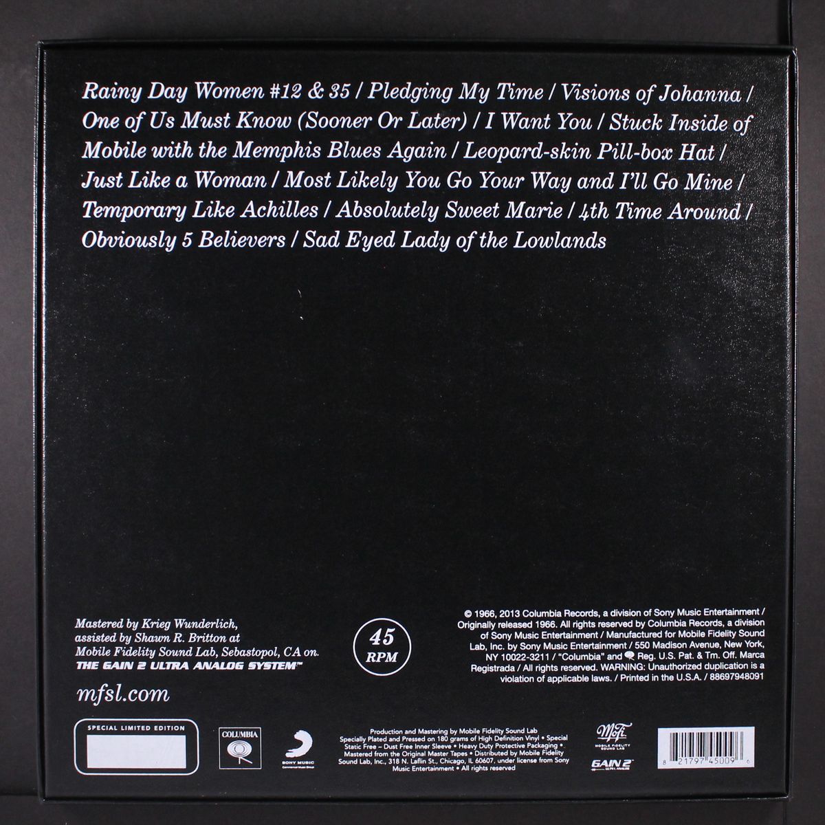 blonde on blonde by BOB DYLAN