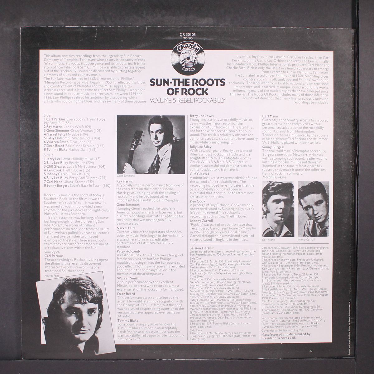 sun, the roots of rock 5; rebel rock by VARIOUS