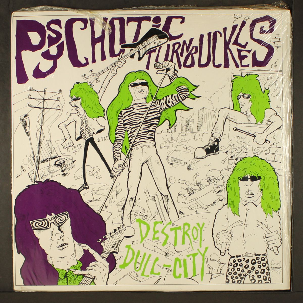 destroy-dull city by PSYCHOTIC TURNBUCKLES