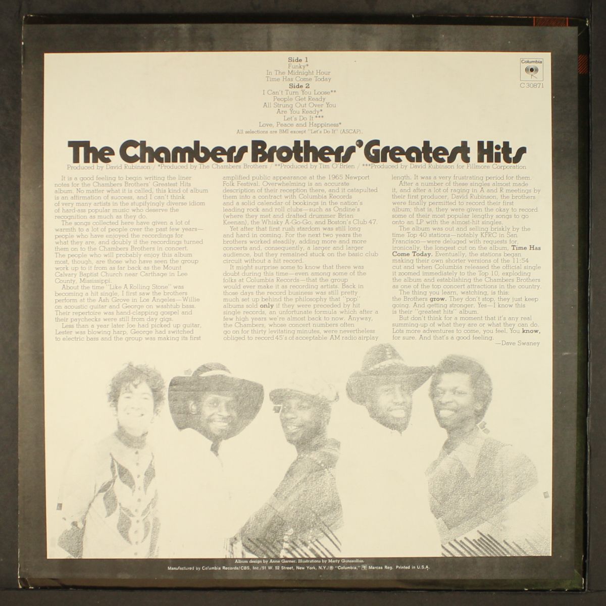 greatest hits by CHAMBERS BROTHERS