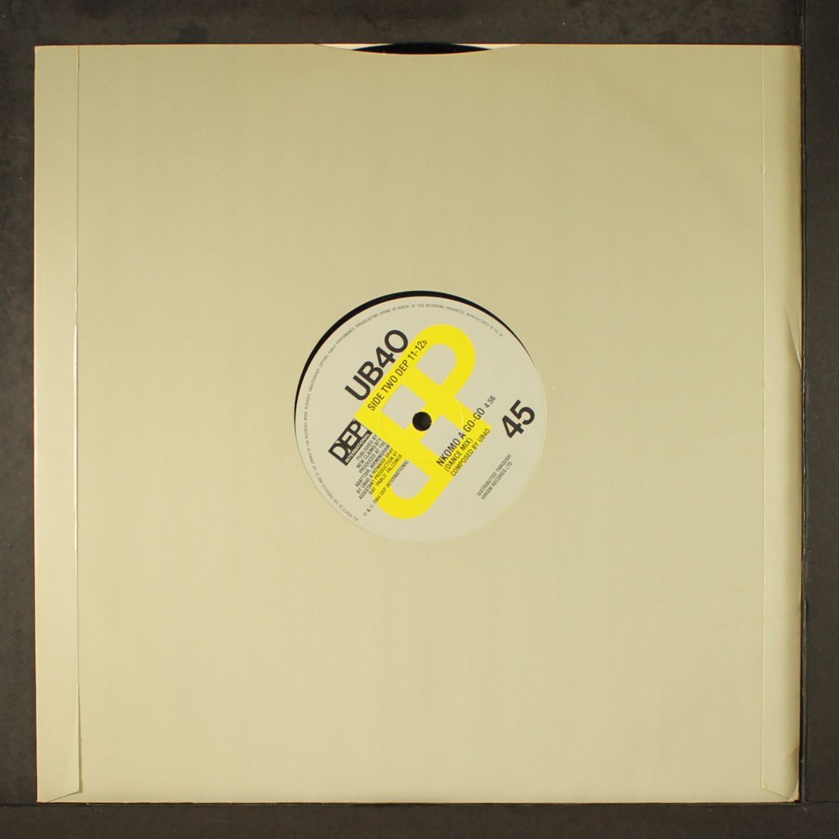 if it happens again (dance mix) / nkomo a go-go (dance mix) by UB40