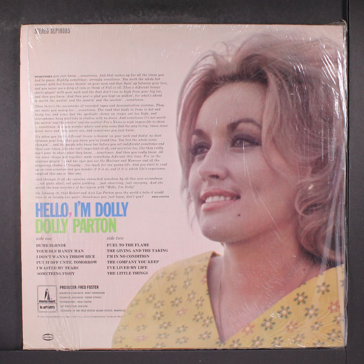 hello, i'm dolly by DOLLY PARTON