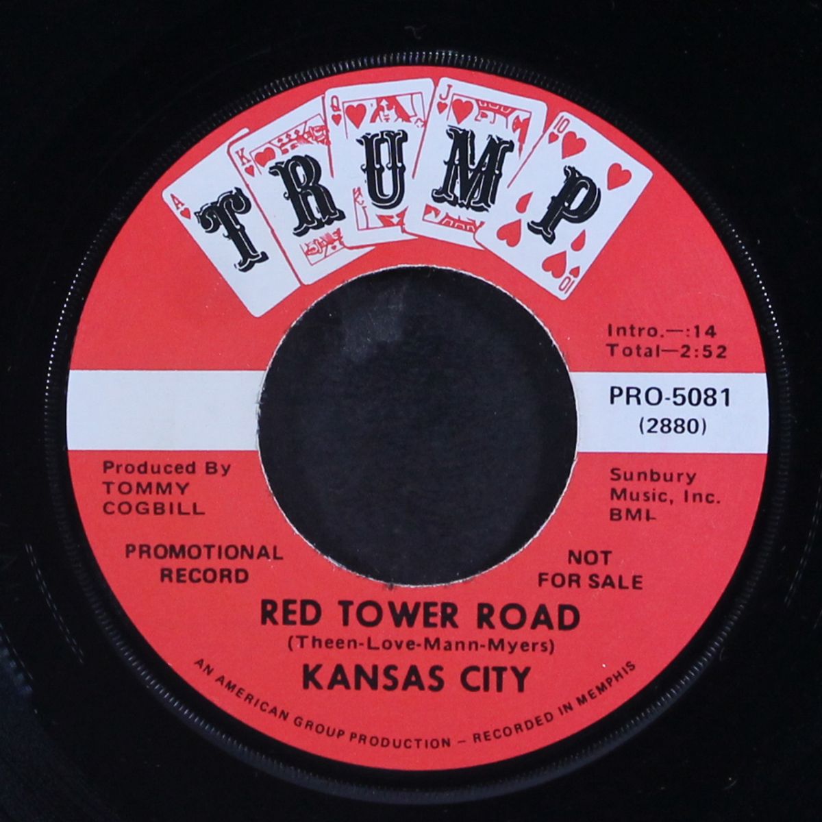 linda was a lady / red tower road by KANSAS CITY