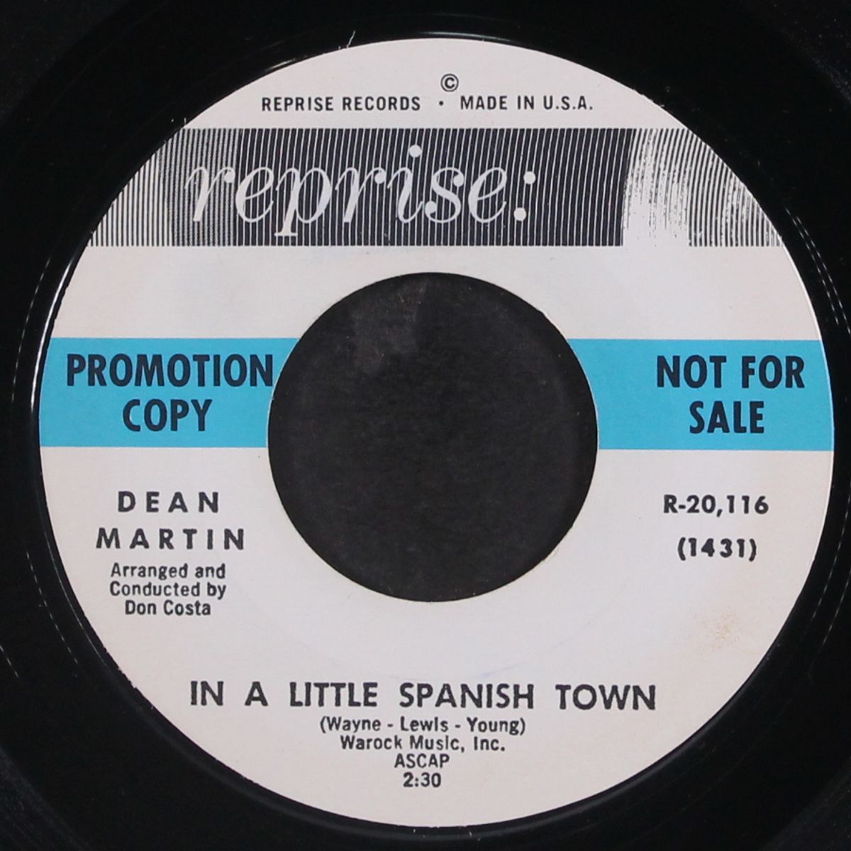 who's got the action / from the bottom of my heart by DEAN MARTIN
