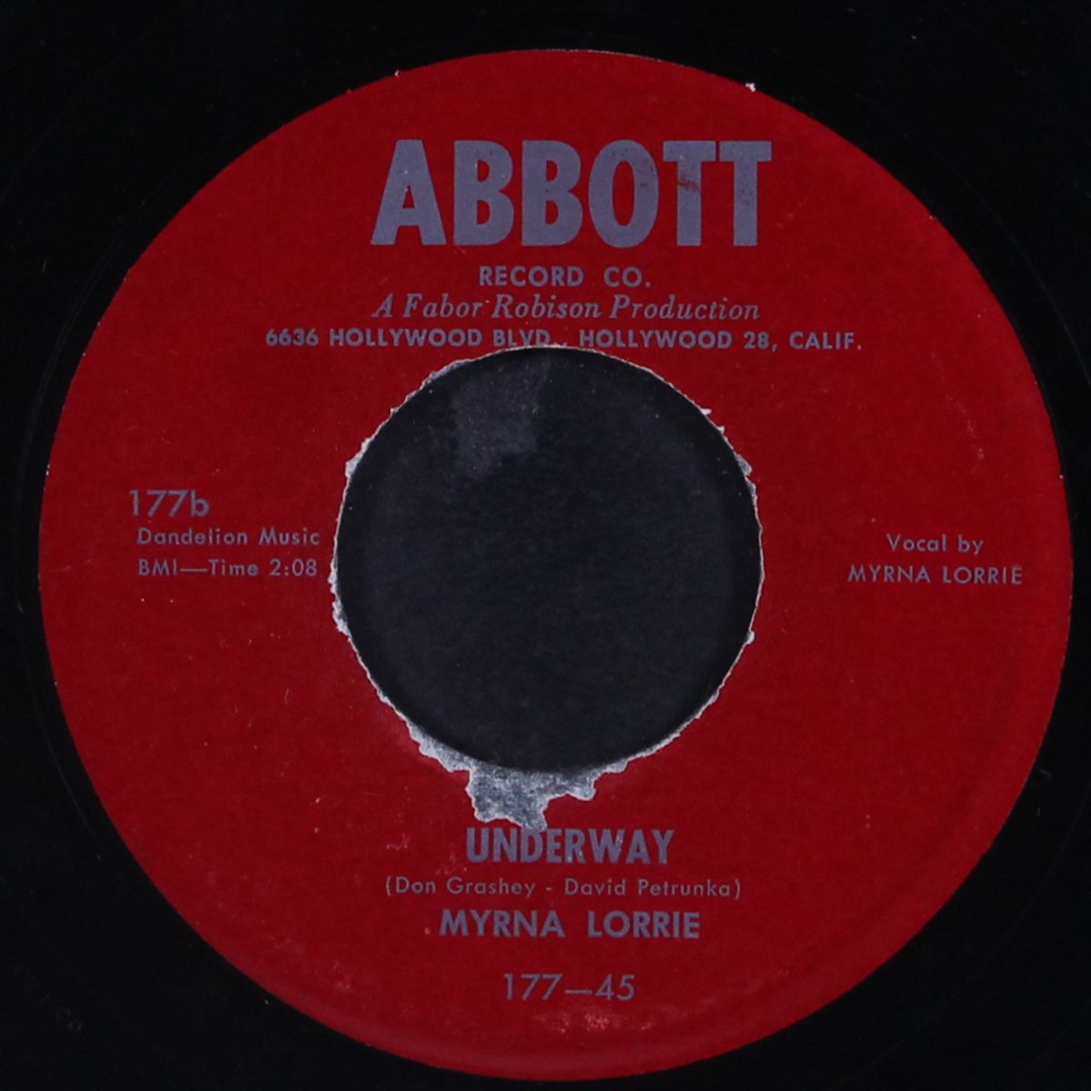 i'm your man / underway by MYRNA LORRIE & BUDDY DEVAL